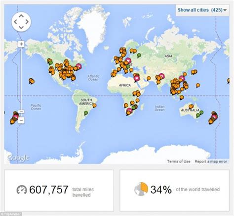tripadvisor map travel.